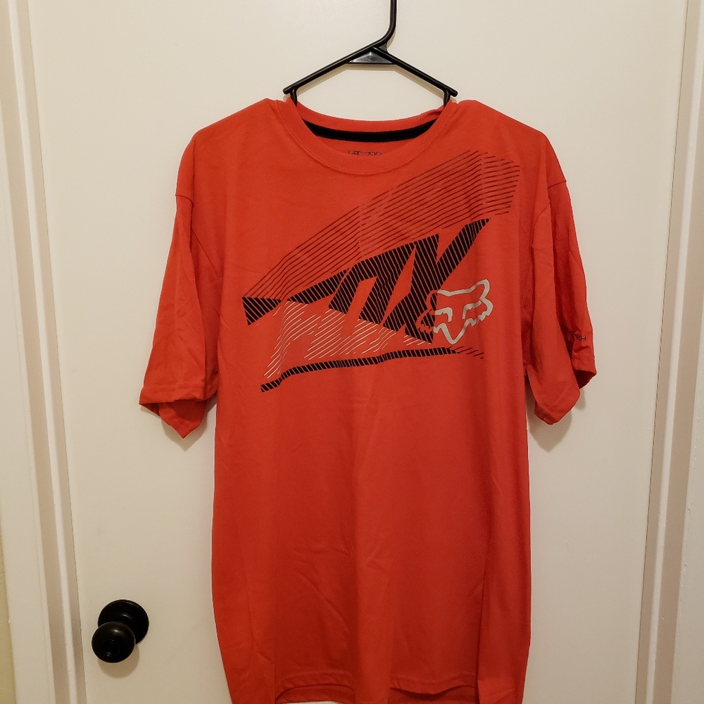 FoxTech orange tee